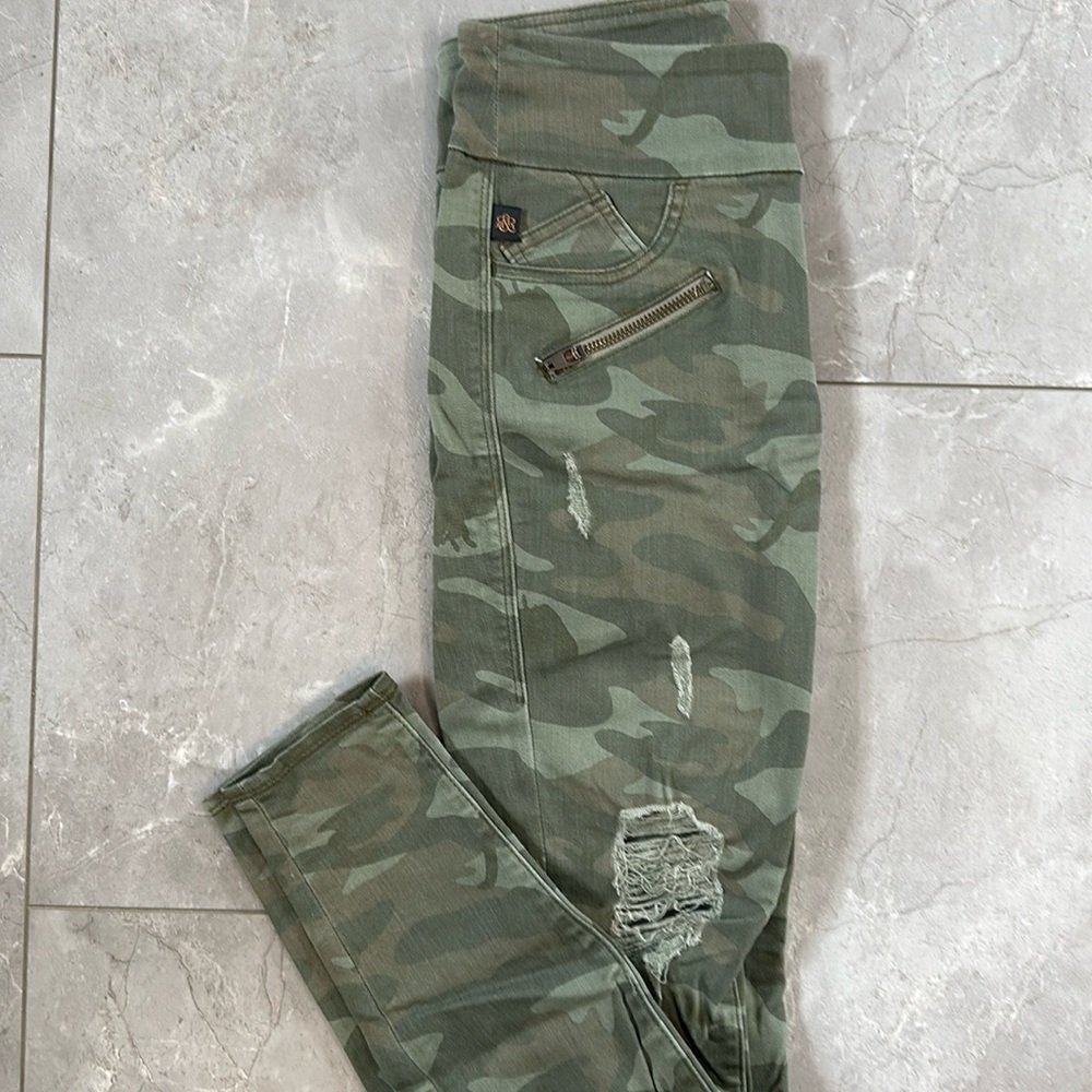 R&R Rock And Republic Camo Jeggjngs